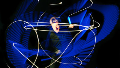 Horst Gl&auml;sker - Lichtzeichnungen