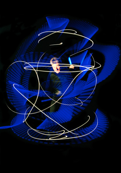 Horst Gl&auml;sker - Lichtzeichnungen