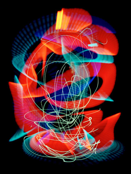 Horst Gl&auml;sker - Lichtzeichnungen