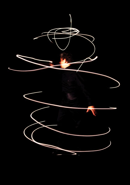 Horst Gl&auml;sker - Lichtzeichnungen