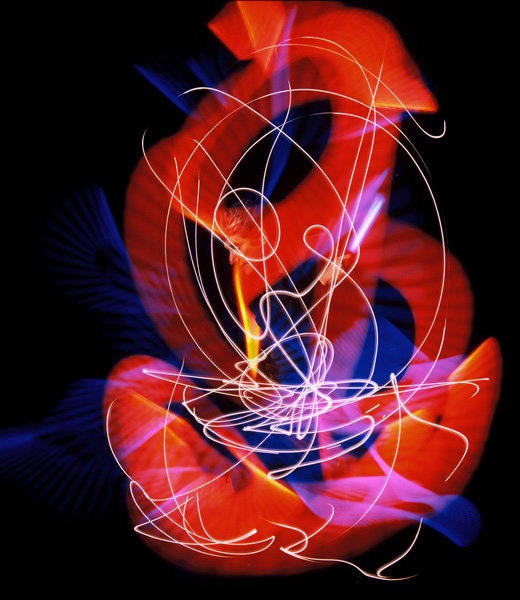 Horst Gl&auml;sker - Lichtzeichnungen