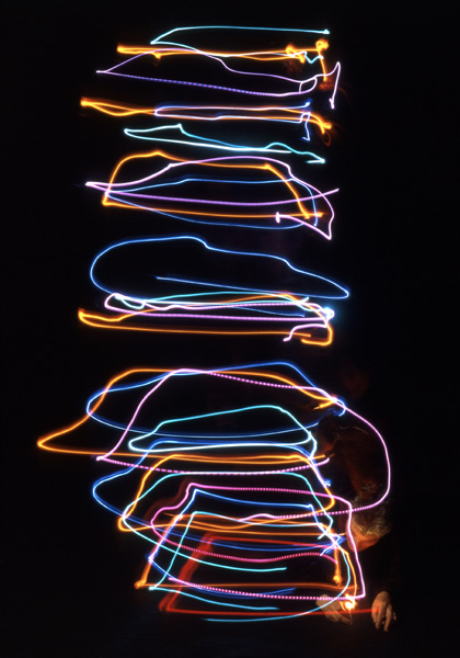 Horst Gl&auml;sker - Lichtzeichnungen