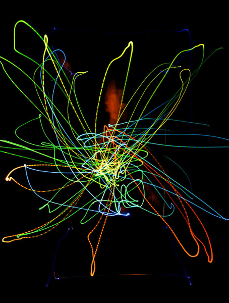 Horst Gl&auml;sker - Lichtzeichnungen