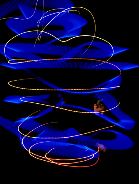 Horst Gl&auml;sker - Lichtzeichnungen